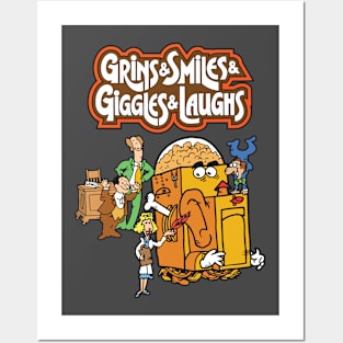 Grins & Smiles & Giggles & Laughs Cereal Posters and Art